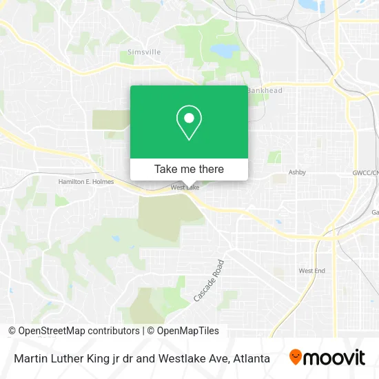 Mapa de Martin Luther King jr dr and Westlake Ave