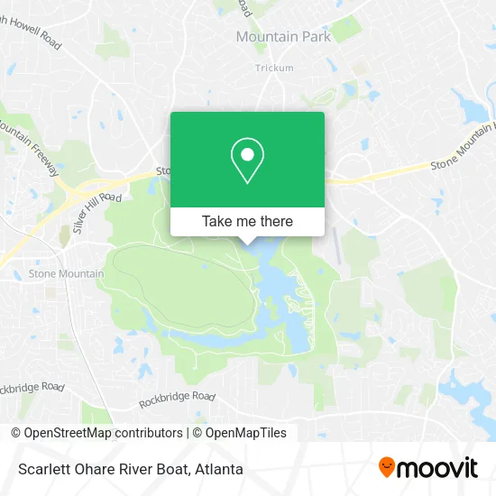 Scarlett Ohare River Boat map