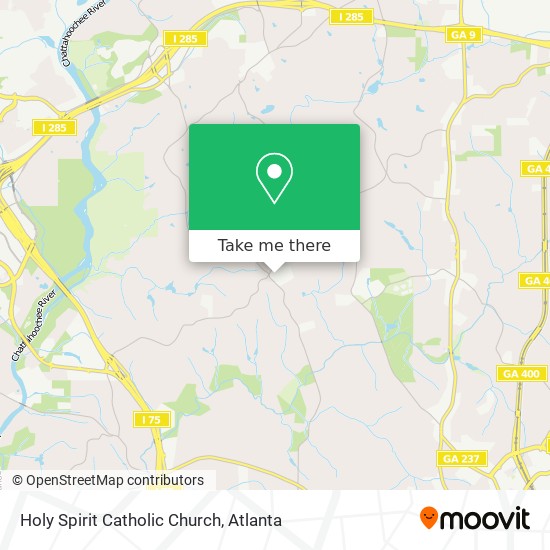 Mapa de Holy Spirit Catholic Church