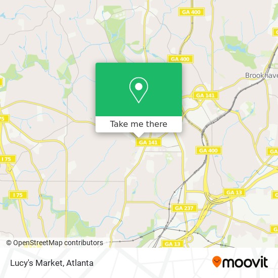 Mapa de Lucy's Market