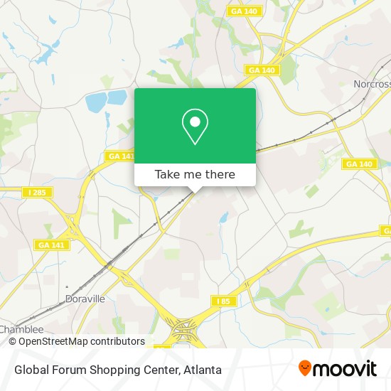 Global Forum Shopping Center map