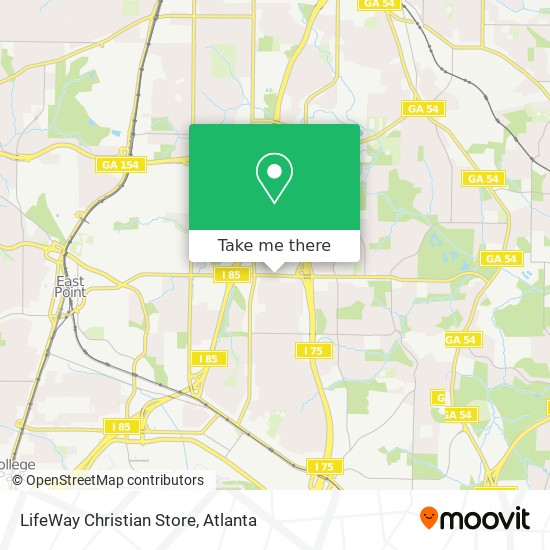 LifeWay Christian Store map