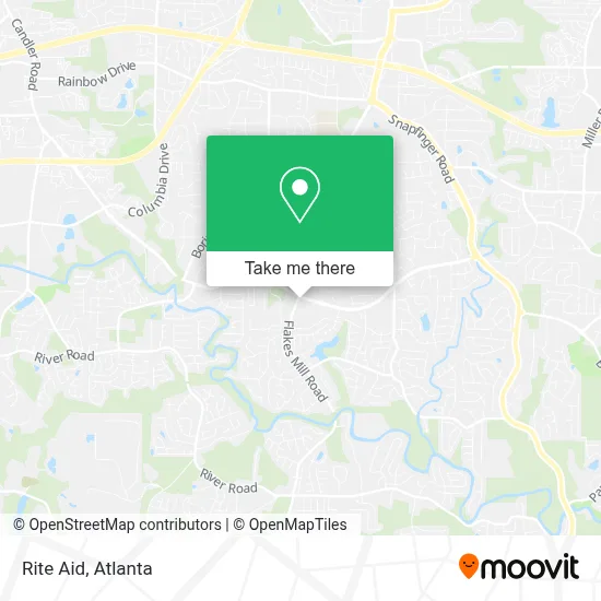 Rite Aid map