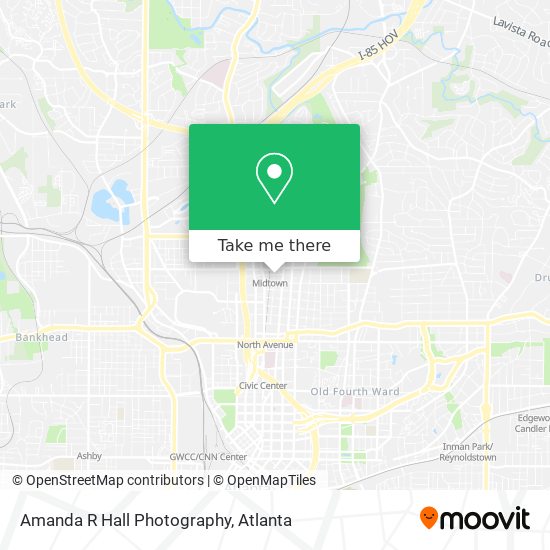 Amanda R Hall Photography map