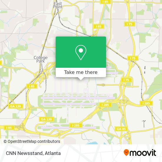 CNN Newsstand map