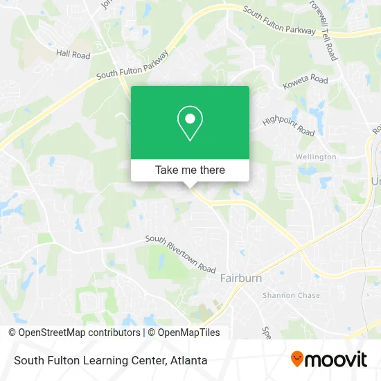 South Fulton Learning Center map