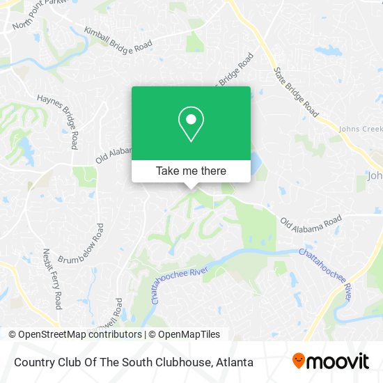 Country Club Of The South Clubhouse map