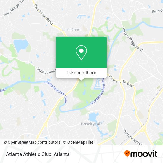 Mapa de Atlanta Athletic Club