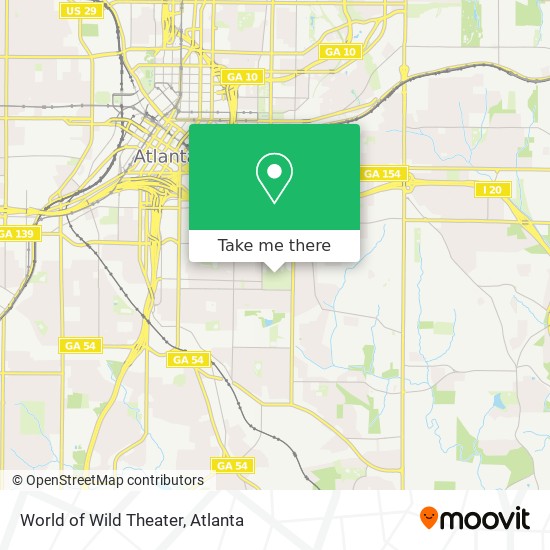 Mapa de World of Wild Theater