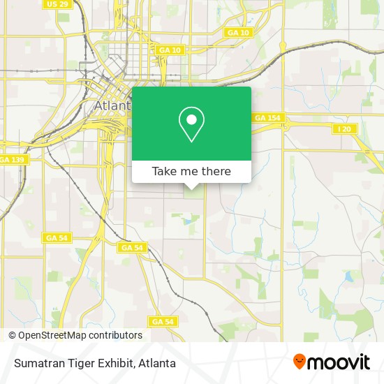 Mapa de Sumatran Tiger Exhibit