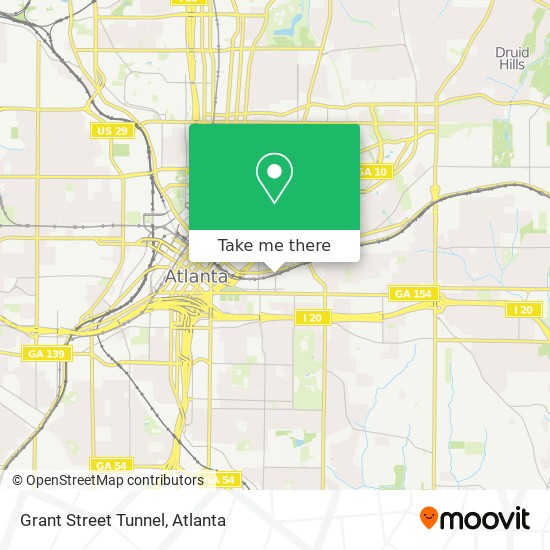 Mapa de Grant Street Tunnel