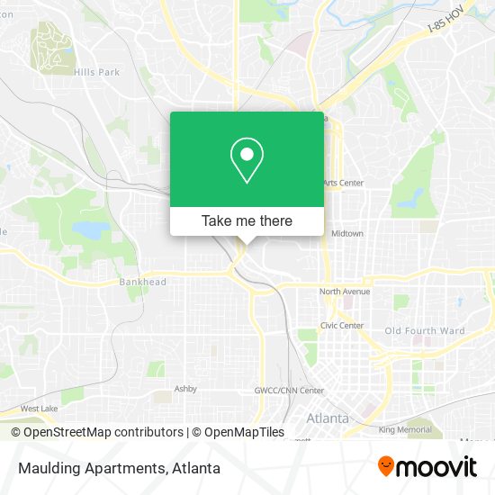 Maulding Apartments map