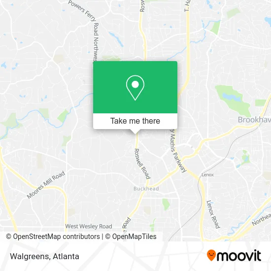 Walgreens map