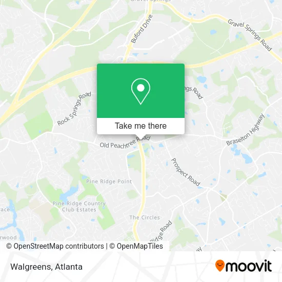 Walgreens map