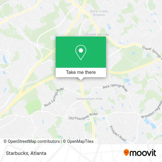 Starbucks map