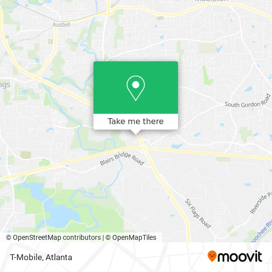 T-Mobile map