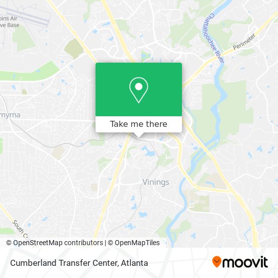 Mapa de Cumberland Transfer Center