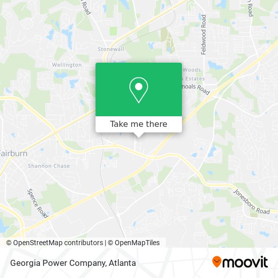 Mapa de Georgia Power Company
