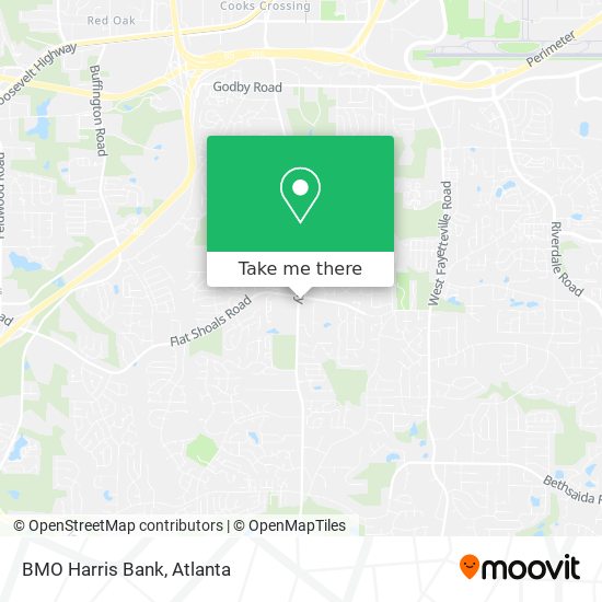 BMO Harris Bank map