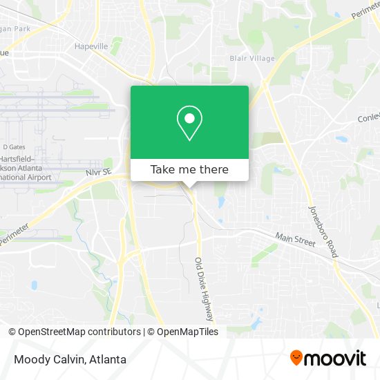 Moody Calvin map