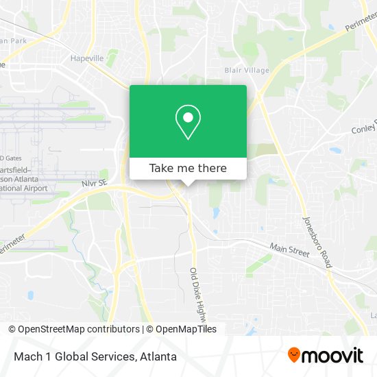Mach 1 Global Services map