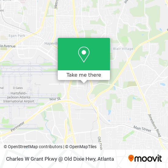 Charles W Grant Pkwy @ Old Dixie Hwy map