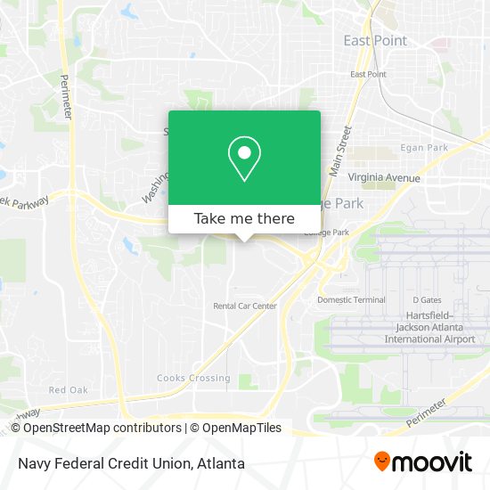 Navy Federal Credit Union map