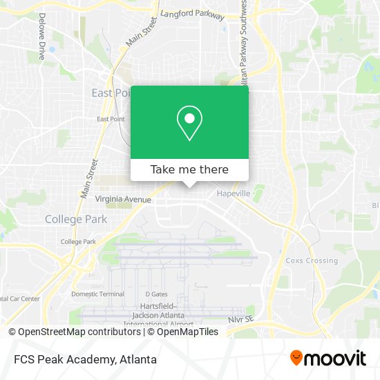 FCS Peak Academy map