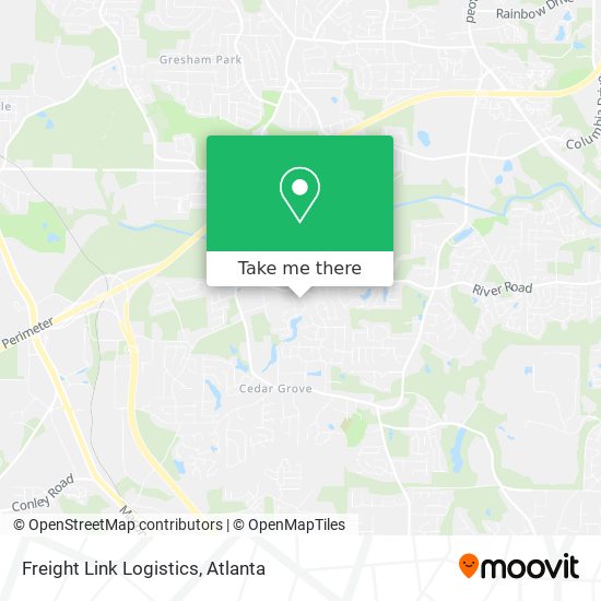 Mapa de Freight Link Logistics