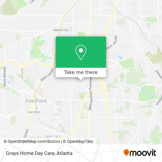 Grays Home Day Care map