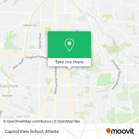 Capitol View School map