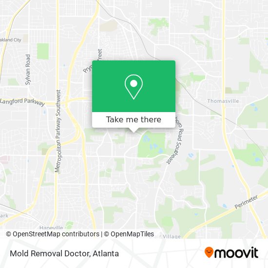 Mold Removal Doctor map