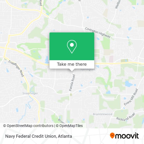 Navy Federal Credit Union map