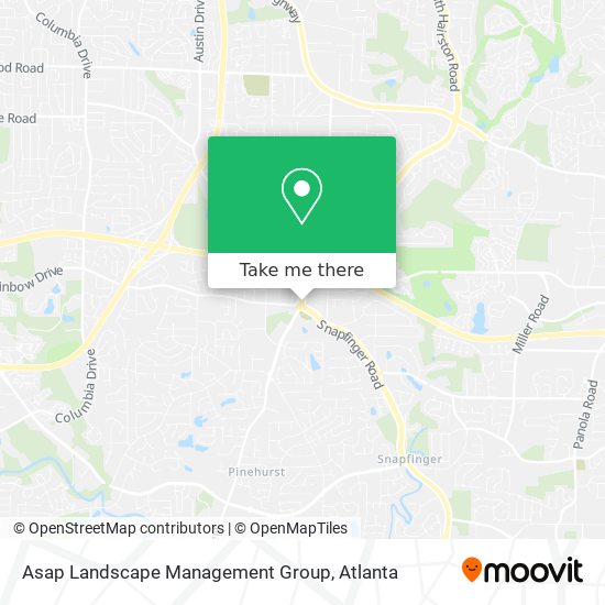 Asap Landscape Management Group map