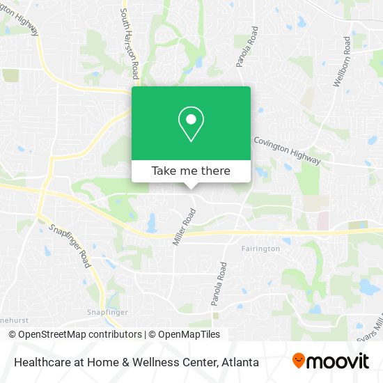 Mapa de Healthcare at Home & Wellness Center