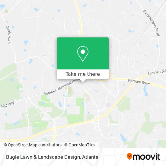 Mapa de Bugle Lawn & Landscape Design