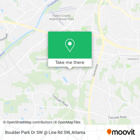 Boulder Park Dr SW @ Line Rd SW map