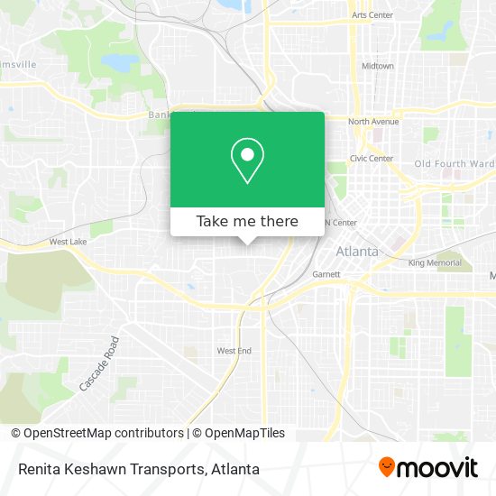 Mapa de Renita Keshawn Transports