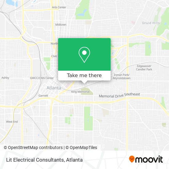 Lit Electrical Consultants map