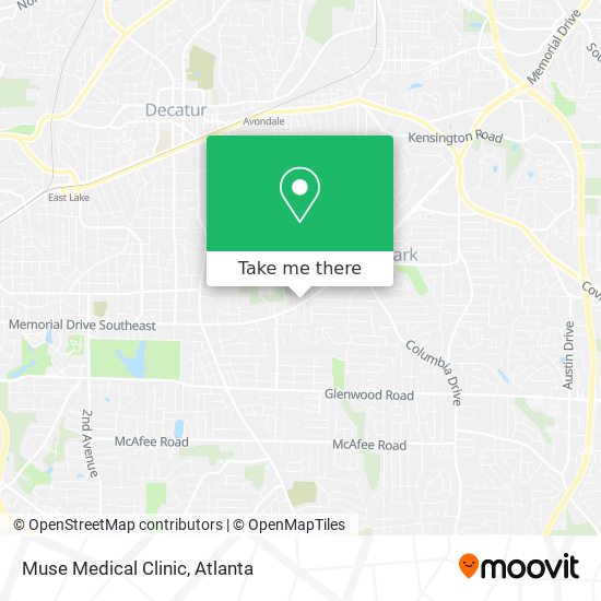 Muse Medical Clinic map