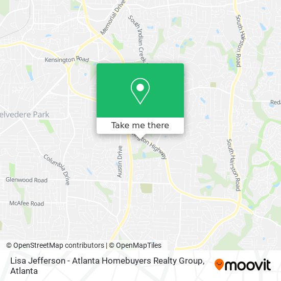 Lisa Jefferson - Atlanta Homebuyers Realty Group map