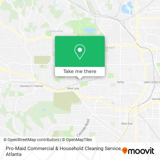 Mapa de Pro-Maid Commercial & Household Cleaning Service