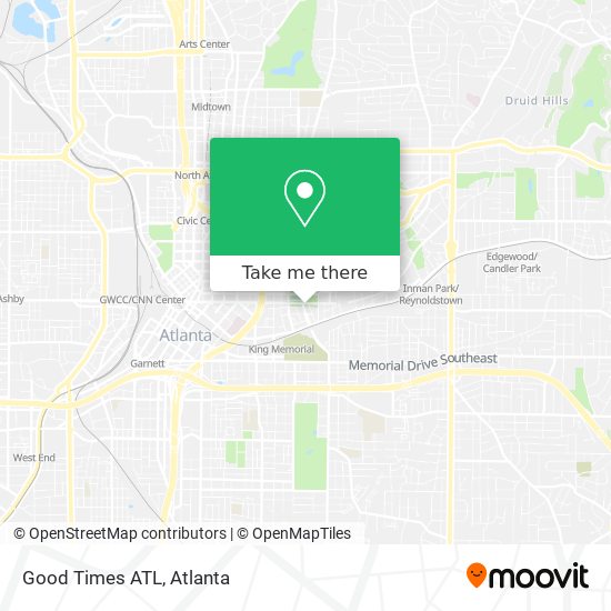 Good Times ATL map