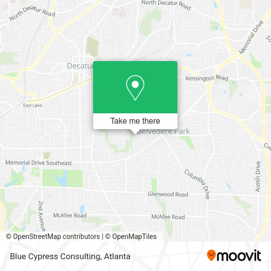 Blue Cypress Consulting map