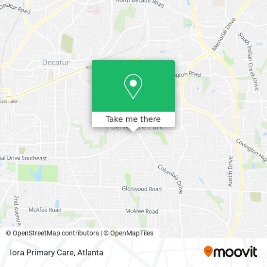 Mapa de Iora Primary Care