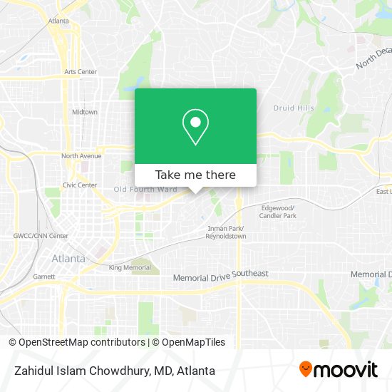 Mapa de Zahidul Islam Chowdhury, MD