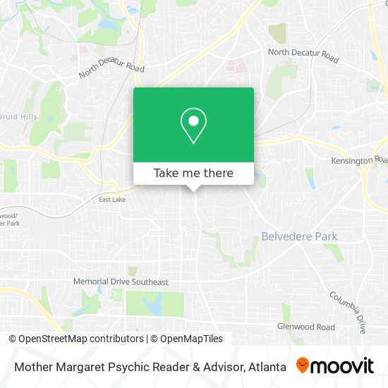 Mother Margaret Psychic Reader & Advisor map