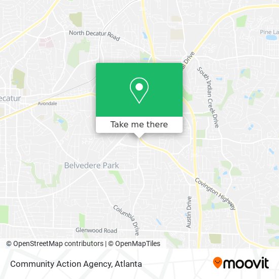 Mapa de Community Action Agency