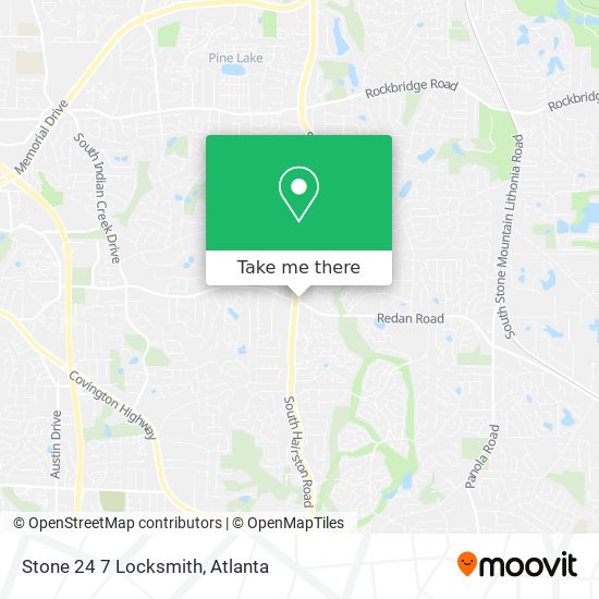 Stone 24 7 Locksmith map