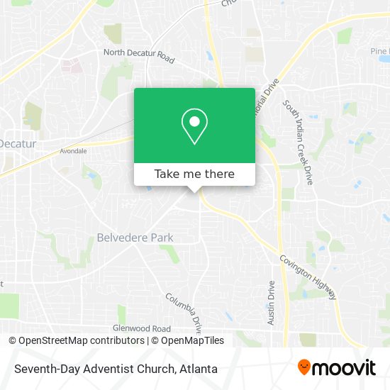 Mapa de Seventh-Day Adventist Church